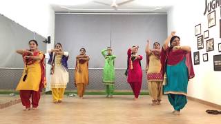 TEEJ SPECIAL  GIDHA  JUTTI  AMMY VIRK  MUKLAWA  JUGNI BHANGRA ACADEMY  KHARAR [upl. by Noell]