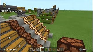 Minecraft Bedrock Multi  Item Sorter  Storage Using Droppers MCPE [upl. by Pollerd]