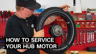 How to Open an Ebike Hub Motor [upl. by Rheta641]