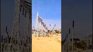 Under construction 132kV Switchyard electricalengineering substation circuitbreaker highvoltage [upl. by Pasquale282]