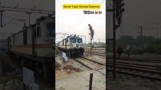 Surat Tapti Ganga Express  Mau Junction Railway Station indianrailway surattaptigangaexpress [upl. by Gunner629]