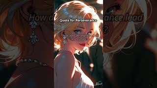 Quote for Perseverance  Marilyn Monroe  quotes shorts [upl. by Oilenroc447]