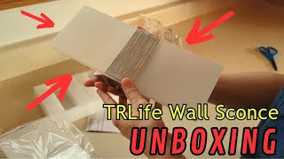 UNBOXING  TRLife Modern Wall Sconce Lights [upl. by Takara]