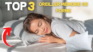 TOP 3  Meilleur Oreiller Mémoire de Forme 2023 [upl. by Noswad]