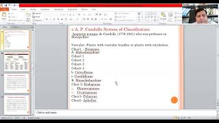 A P Candolle system of classification [upl. by Yttiy]