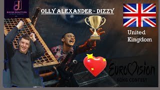 Olly Alexander – Dizzy – Reaction  United Kingdom Eurovision 2024 🇬🇧 [upl. by Ronn957]