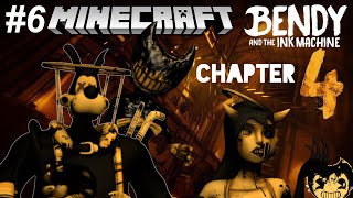 Bendy and the Ink Machine Chapter 4 in Minecraft Part 6  Map Showcase [upl. by Abbotsun746]