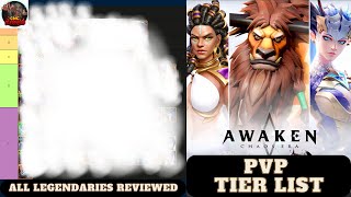 Awaken Chaos Era  Legendary Hero PVP Tier List [upl. by Areis4]