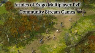 Multiplayer  4v4 amp 4v4 amp 4v4  Armies of Exigo [upl. by Siusan]