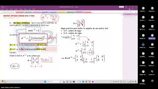 Matrices Algebra REINO PLANTAE DIVISION ANGIOSPERMAS Y REINO ANIMAL PRIMERA PARTE BIOLOGIA II [upl. by Neraa716]