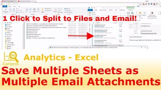 Community QampA Save Multiple Sheets as Multiple Email Attachments with 1 Click [upl. by Ennayhc275]