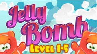 Jelly Bomb Walkthrough Level 15 （Html5） [upl. by Mackoff745]