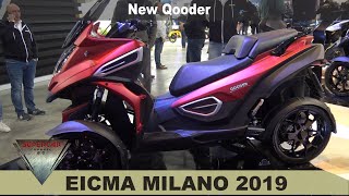 2020 New Qooder 399cc Walkaround Premiere At EICMA 2019 Fiera Milano Rho [upl. by Dario]