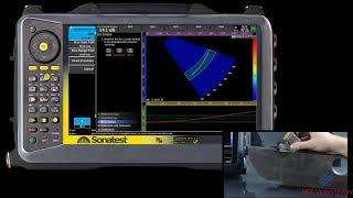 Phased Array Wedge Delay Calibration using Sonatest VEOPRISMA [upl. by Annav]