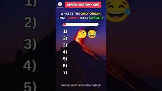 Basic Anatomy Quiz 🧠 Can you get 67 🤔 anatomy quiz shorts anatomyquiz [upl. by Campball923]