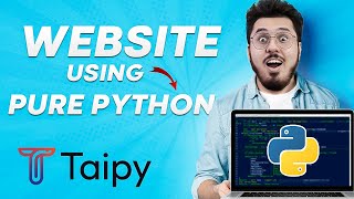 Website Using Pure Python Lets build a Stock Simulator Using Taipy 🔥 [upl. by Dahc]