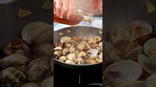 🔥🌿 ALMEJAS a la SARTÉN 🌿🔥 recetas cookingfood food cooking recipe recetas recetasfaciles [upl. by Kwan]