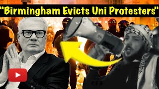 quotBirmingham To Evict ProPalestine Protester Encampment in UK Firstquot [upl. by Lisbeth]