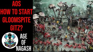 AGE OF SIGMAR  HOW TO START COLLECTING GLOOMSPITE GITZ [upl. by Kelton]