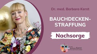 Bauchdeckenstraffung Narben Heilung amp Nachsorge ✓  Dr Barbara Kernt in München [upl. by Inaluiak]