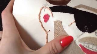 How To Make Textile Portraits [upl. by Nedyrb]