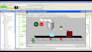 Llenado Botella RSLogix500 RSView32 [upl. by Raseta98]