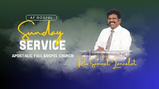 🔴10112024 SUNDAY APOSTALIC FULL GOSPEL CHURCH  live Service  DSAMUEL LANCELOT  AF GOSPEL 🔴 [upl. by Aihsenor]