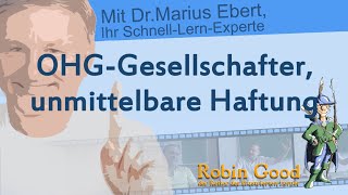 OHGGesellschafter unmittelbare Haftung [upl. by Parish]