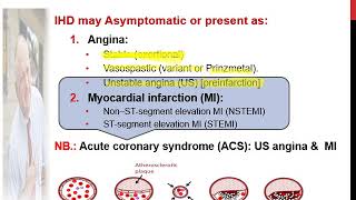 IHD Ischemic Heart Disease Angina 1 [upl. by Oriole101]