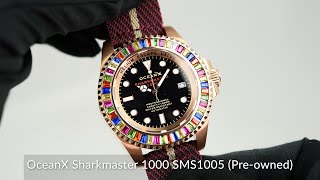 OceanX Sharkmaster 1000 SMS1005 Preowned [upl. by Yojenitsirk398]