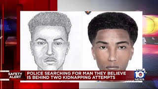 Detectives identify 2 attempted kidnappings in Broward [upl. by Knick563]