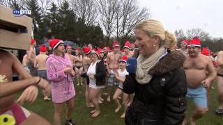 Verslag nieuwjaarsduik Wierden 2013 op TV Oost [upl. by Sophey]