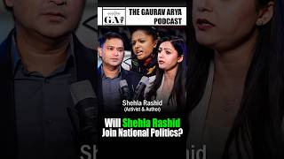 I Want To Make Impact At A National Level Activist Shehla Rashid On The Gaurav Arya Podcast [upl. by Etessil74]