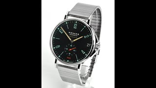 Nomos Tangente Sport Neomatik 42 Datum Schwarz FM13128 [upl. by Airednaxela]