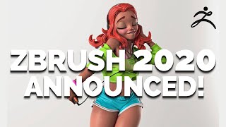 ZBRUSH 2020  ANNOUNCED [upl. by Analim]