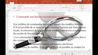 Introduction aux cours dasservissement Master 1 automatique [upl. by Lairbag]