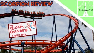 Coaster Review 20  Scorpion at Busch Gardens Tampa  Kings Coasters [upl. by Elyssa530]