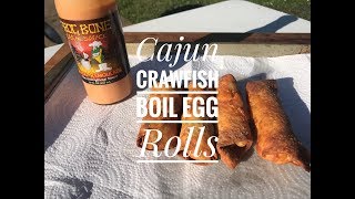 Cajun Crawfish Boil Egg Roll [upl. by Anurag419]