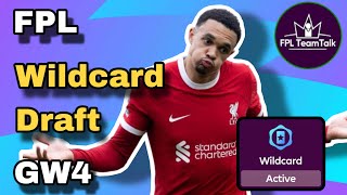 FPL WILDCARD GAMEWEEK 4  Fantasy Premier League tips 2425 [upl. by Jehius]