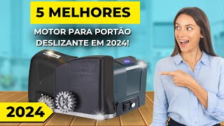 💥Atualizado 5 Melhores Motor Para Portao Deslizante Em 2024 [upl. by Yrral]