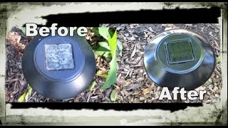 Quick amp Easy Way to Clean Renew amp Restore Solar Pathway Lights Wow Looks Brand New [upl. by Aihsekram]