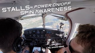 Learning To Stall An Aircraft PA28 [upl. by Bedell]