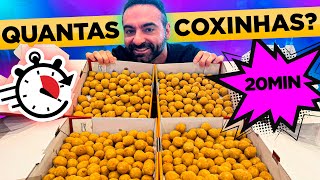 Quantas COXINHAS o CORBUCCI come em 20 MINUTOS [upl. by Tacklind696]