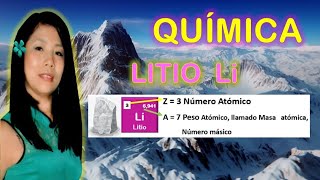 ASIGNATURA QUÍMICA LITIO Li GRAFICAR PROTONES NEUTRONES ELECTRONES CONFIGURACIÓN ELECTRÓNICA Li [upl. by Libbna745]