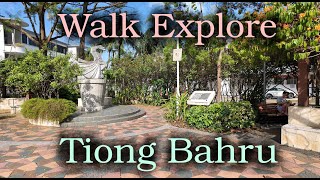 To Walk4K Walk and Explore Tiong Bahru Estate Singapore [upl. by Nagaek131]