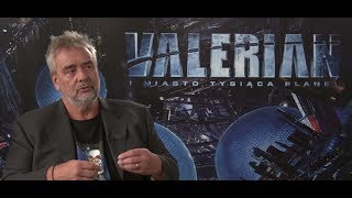 Valérian et la Cité des mille planètes  Interview exclusif Luc Besson [upl. by Lindsey]