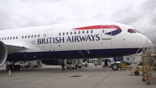 British Airways  25th 787 Dreamliner touches down [upl. by Irik]