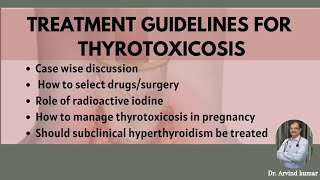 Comprehensive Guide to Managing Thyrotoxicosis  Hyperthyroidism [upl. by Ko531]