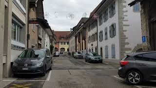 La rue contemporaine dEstavayerleLac travel suisse city [upl. by Elkin]