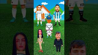 De Quien Es Cada Objeto Ronaldo vs Messi vs Mr Beast vs Georgina [upl. by Dnomse396]